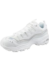 skechers - Buty do chodzenia damskie, Skechers D Lites. Kolor: biały. Model: Skechers Sport. Sport: turystyka piesza