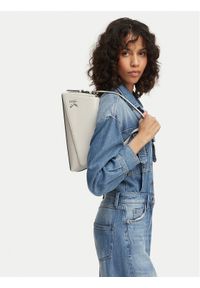 Karl Lagerfeld Jeans Torebka B2W30130 Biały. Kolor: biały. Materiał: skórzane #1