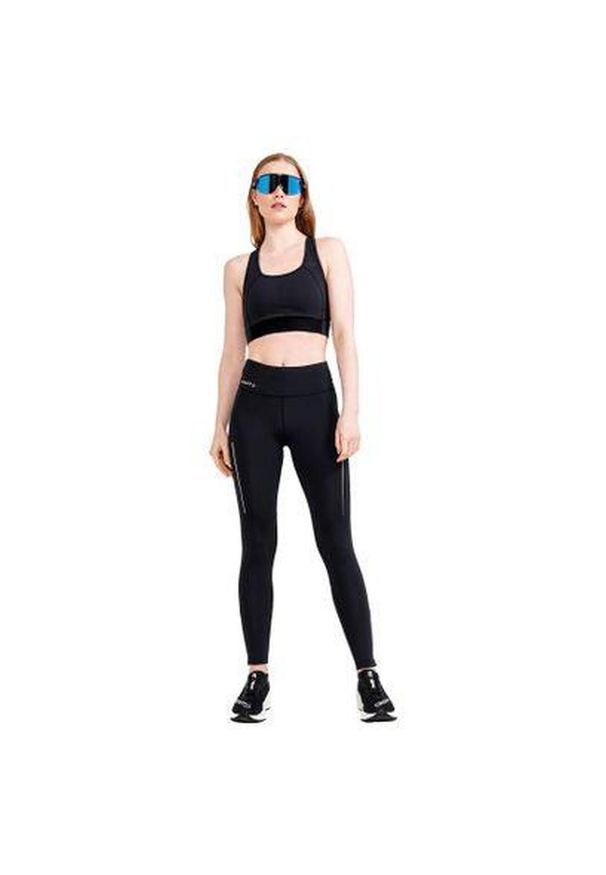 Damskie spodnie dresowe Craft adv essence. Kolor: czarny. Materiał: dresówka. Sport: fitness