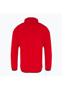 Bluza polarowa dziecięca Rossignol Jr Strawpile Fleece Fz. Kolor: czerwony. Materiał: polar