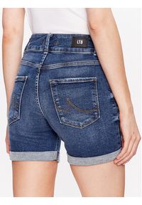 LTB Szorty jeansowe Becky X 60645 15094 Niebieski Slim Fit. Kolor: niebieski. Materiał: jeans, bawełna #4