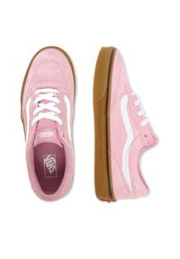 Vans Tenisówki C-BROOKLYN LS VN000EHXEN7 Różowy. Kolor: różowy. Materiał: zamsz, skóra #5