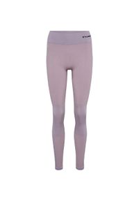Legging bezszwowa kobieta Hummel Clea Mid. Kolor: brązowy, wielokolorowy, szary. Sport: joga i pilates