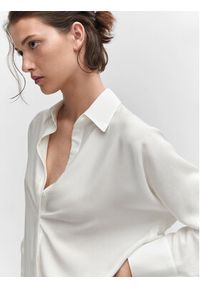 mango - Mango Koszula Lima 57072894 Biały Regular Fit. Kolor: biały. Materiał: lyocell #3