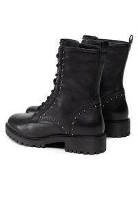 Geox Trapery D Hoara B D16FTB 00046 C9999 Czarny. Kolor: czarny. Materiał: skóra #4