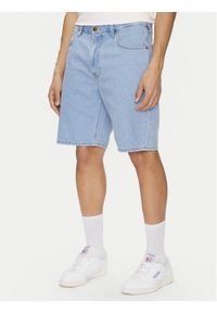 Lee Szorty jeansowe Asher 112364084 Niebieski Loose Fit. Kolor: niebieski. Materiał: bawełna