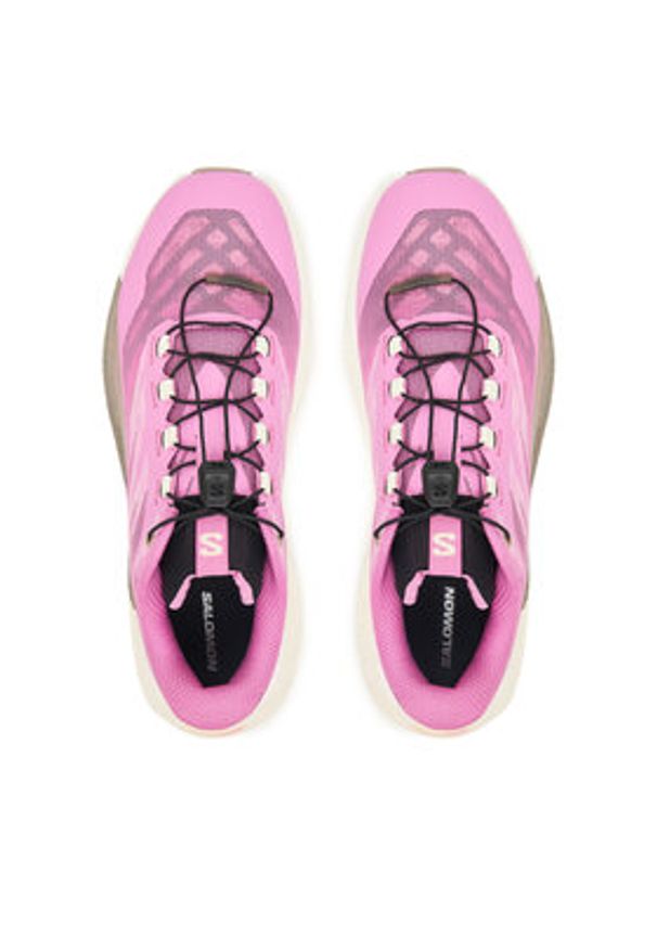 salomon - Salomon Buty do biegania Pulsar L47973400 Różowy. Kolor: różowy. Materiał: materiał