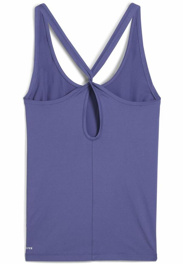 Puma - Damska luźna koszulka bez rękawów MOVE CLOUDSPUN PUMA Blue Crystal. Kolor: niebieski. Długość rękawa: bez rękawów