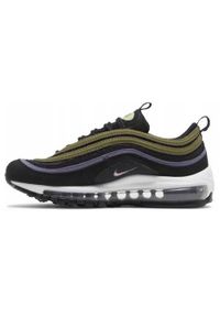 Buty do chodzenia dla dzieci Nike Air Max 97 Gs. Kolor: czarny. Materiał: syntetyk, materiał. Szerokość cholewki: normalna. Model: Nike Air Max. Sport: turystyka piesza