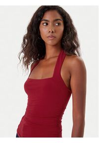 Guess Top W5YP28 KACM2 Czerwony Regular Fit. Kolor: czerwony #2
