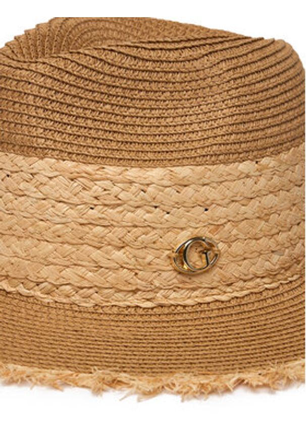Guess Kapelusz AW5509 POL01 Beżowy. Kolor: beżowy. Materiał: bawełna