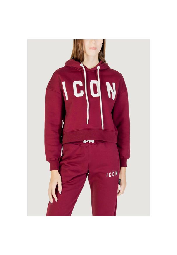 Bluza Kobieta ICON. Kolor: czerwony. Materiał: tkanina