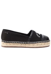 Karl Lagerfeld - Espadryle KARL LAGERFELD. Kolor: czarny