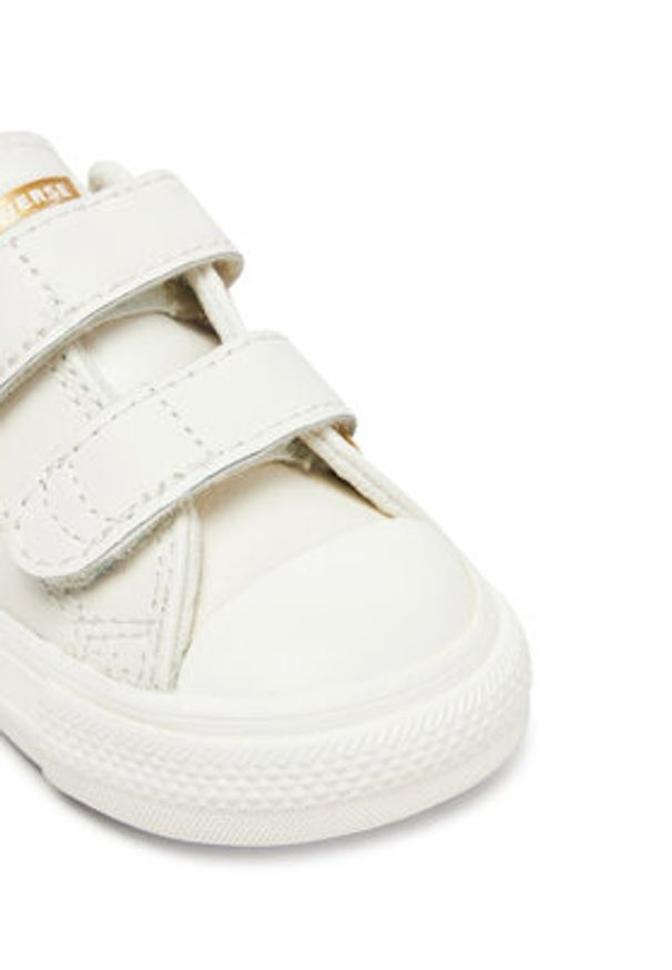 Converse Trampki Chuck Taylor All Star Gold Easy-On A13793C Kremowy. Kolor: kremowy. Materiał: skóra