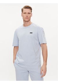Calvin Klein T-Shirt K10K112749 Błękitny Comfort Fit. Kolor: niebieski. Materiał: bawełna