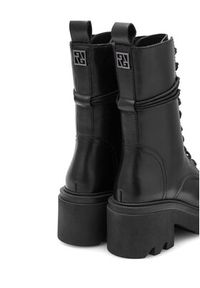 Gino Rossi - GINO ROSSI Trzewiki RST-CIRCLE-01B Czarny. Kolor: czarny. Materiał: skóra #7