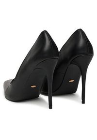 DeeZee Szpilki KL-92831-201B Czarny. Kolor: czarny. Materiał: syntetyk, materiał. Obcas: na szpilce #6