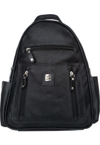 CHARM&SHAPE - CHARM & SHAPE Plecak Damski Charm&Shape Czarny. Kolor: czarny #1