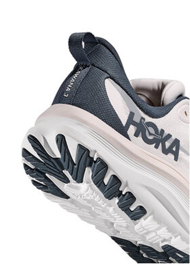 HOKA - Hoka Buty do biegania Kawana 3 1171893 Écru. Kolor: kremowy. Materiał: materiał