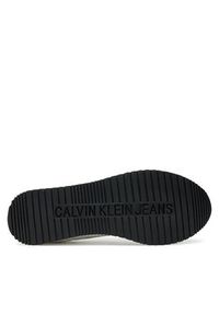 Calvin Klein Jeans Sneakersy Retro Runner Multilayer YM0YM01117 Biały. Kolor: biały. Materiał: materiał