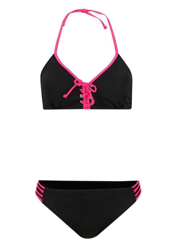 Bikini (2 części), przyjazne dla środowiska bonprix Bikini 2cz prz.dla środ. Kolor: czarny. Materiał: materiał