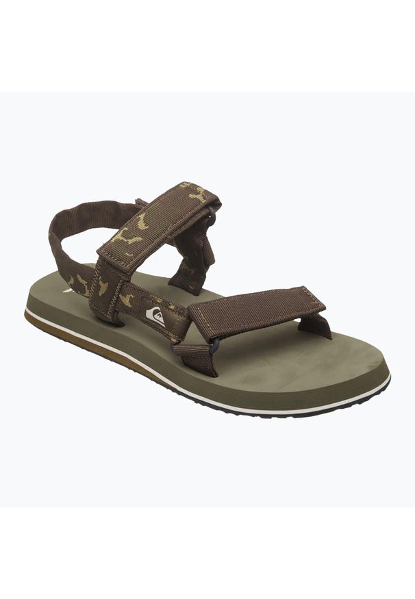 Sandały męskie Quiksilver Monkey Caged II. Kolor: zielony