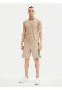EA7 Emporio Armani Polo 7M000049 AF13917 U6155 Beżowy Slim Fit. Typ kołnierza: polo. Kolor: beżowy. Materiał: syntetyk #5