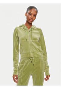 Juicy Couture Bluza Madison JCWA122001 Zielony Slim Fit. Kolor: zielony. Materiał: syntetyk #1