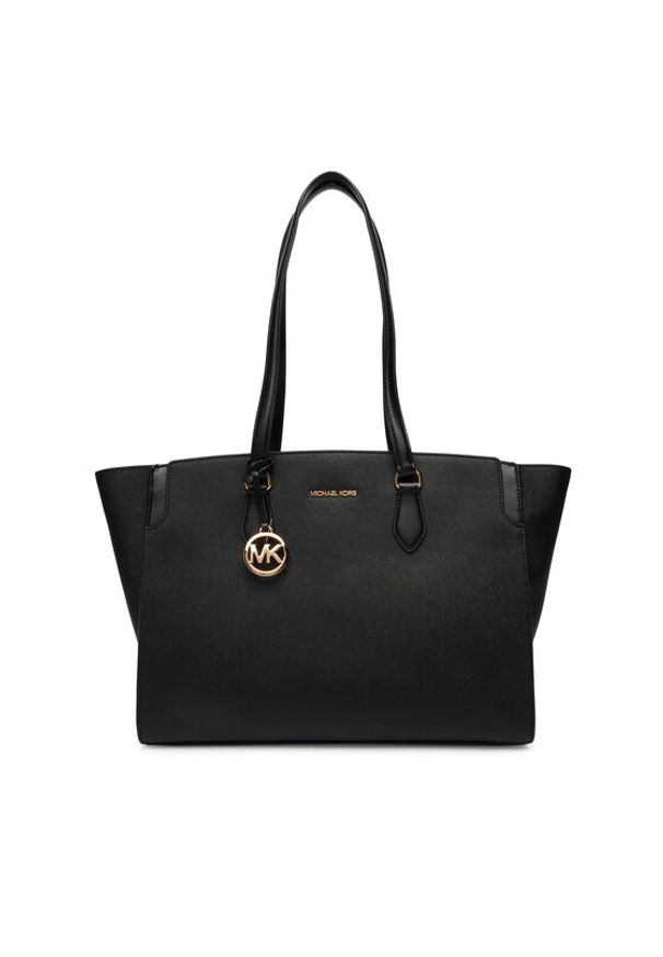 MICHAEL Michael Kors Torebka 30R6GQ6T7L Czarny. Kolor: czarny. Materiał: skórzane