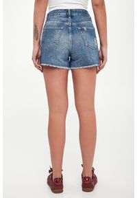 Liu Jo - Szorty damskie jeansowe z haftem LIU JO. Materiał: jeans. Wzór: haft #5