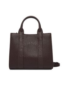 Karl Lagerfeld - KARL LAGERFELD Torebka A4W30266 Brązowy. Kolor: brązowy. Materiał: skórzane
