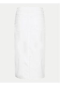 Kaffe Spódnica jeansowa Zelina 10508734 Biały Regular Fit. Kolor: biały. Materiał: bawełna #4