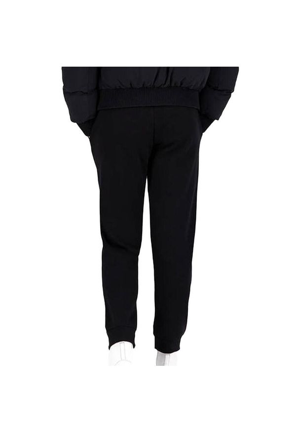 Spodnie treningowe damskie Champion Rib Cuff Pants. Kolor: czarny. Materiał: dresówka