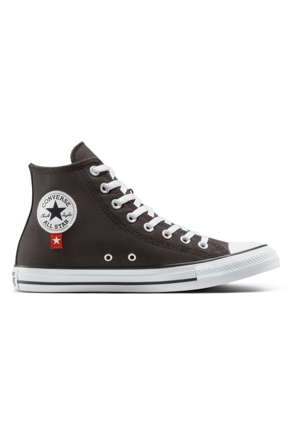 Adidasy Converse Chuck Taylor All Star Logo Tag, Dla obu płci. Kolor: brązowy. Materiał: materiał. Model: Converse All Star