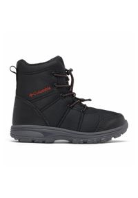 columbia - Buty Sportowe Zimowe Columbia Youth Fairbanks Omni-Heat Dziecięce. Kolor: czarny. Technologia: Omni-Heat (Columbia). Sezon: zima