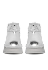 Eva Minge Śniegowce EO-NIKI-TS6304-01 Srebrny. Kolor: srebrny. Materiał: skóra, syntetyk #5