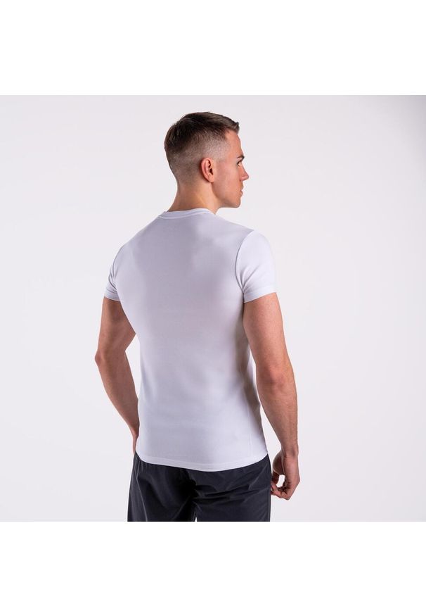 Koszulka slim basic DZIK® biała. Kolor: biały
