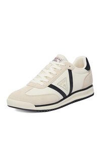 Guess Jeans Sneakersy EO-DELAND-03 WE Écru. Materiał: materiał #3