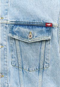 Mustang - MĘSKA KAMIZELKA JENSOWA MUSTANG Florida Vest Denim Blue 1015160 5000 212. Materiał: denim