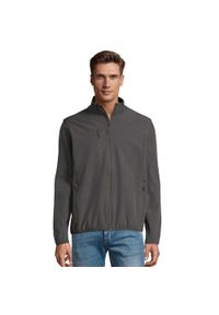 SOL'S - Męska Kurtka Radian Soft Shell. Kolor: wielokolorowy, szary, brązowy