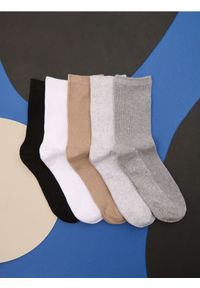 Sinsay - Skarpetki 5 pack - wielobarwny