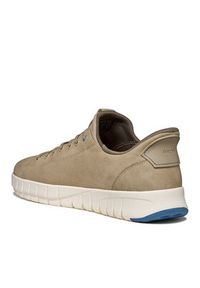 Geox Sneakersy U Flextride Plus U65MAC 01022 C5004 Beżowy. Kolor: beżowy. Materiał: materiał #5