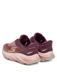 skechers - Skechers Buty do biegania SKX Aero Burst 172215/BURG Bordowy. Kolor: czerwony. Materiał: materiał #3