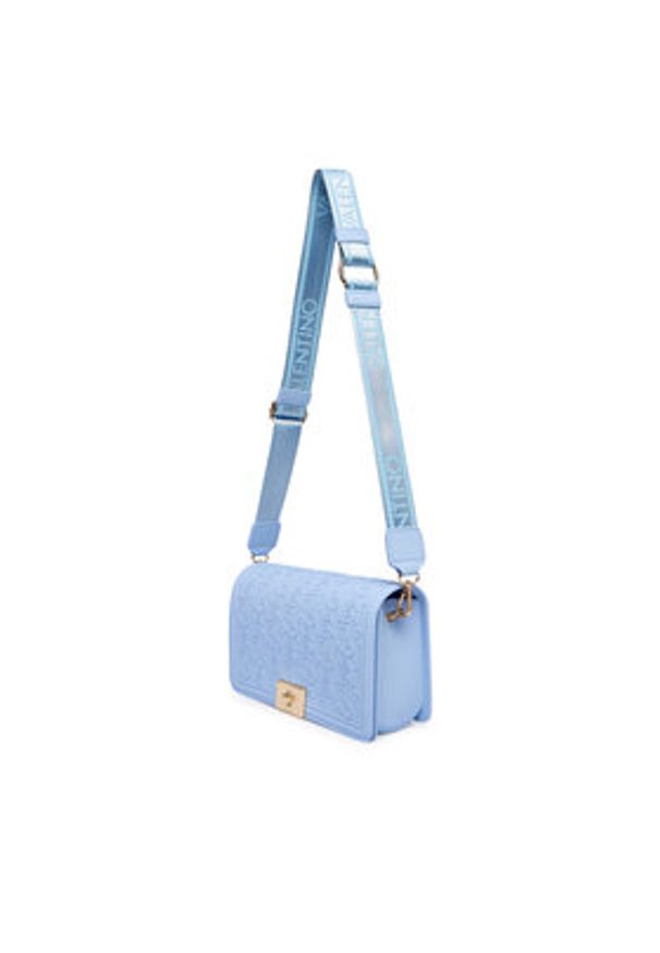 VALENTINO - Valentino Torebka Jellies VBSA0Q09LOG Niebieski. Kolor: niebieski. Materiał: skórzane