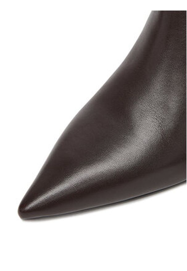 Gino Rossi Botki EO-SASHA-121973 Brązowy. Kolor: brązowy. Materiał: skóra