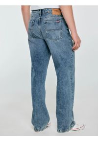 Big-Star - Jeansy męskie loose niebieskie Nate 385. Stan: podwyższony. Kolor: niebieski. Styl: vintage, klasyczny #5