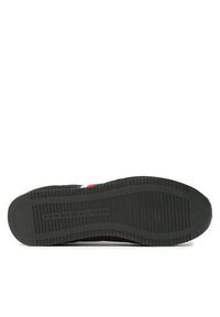 TOMMY HILFIGER - Tommy Hilfiger Sneakersy Core Lo Runner FM0FM04504 Czarny. Kolor: czarny. Materiał: materiał
