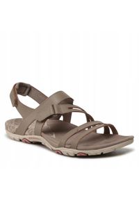 Sandały trekkingowe dla kobiet Merrell Sandspur Rose. Kolor: beżowy, brązowy. Sport: turystyka piesza #1