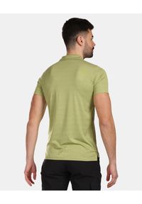 Polo Kilpi Oliva. Typ kołnierza: polo. Kolor: zielony. Materiał: nylon