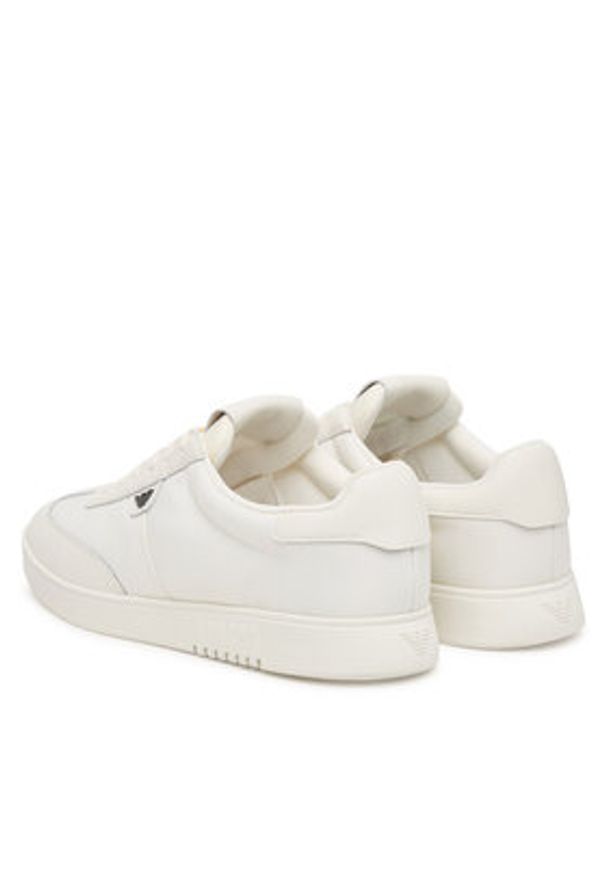 Emporio Armani Sneakersy EM003062 AF18210 U0011 Biały. Kolor: biały. Materiał: materiał